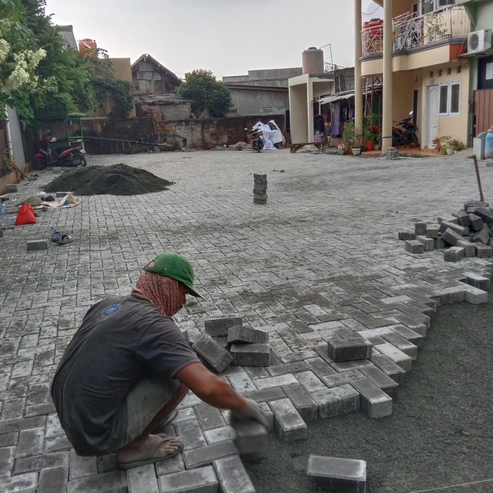 Harga Paving Block per Meter Terpasang